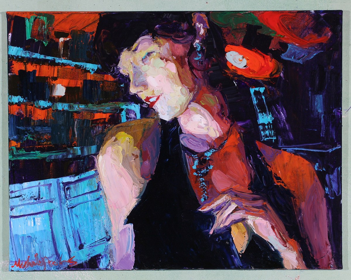 James Michalopoulos, Let Me Figure It Out (the lady)
22 x 28 in.
$8,800