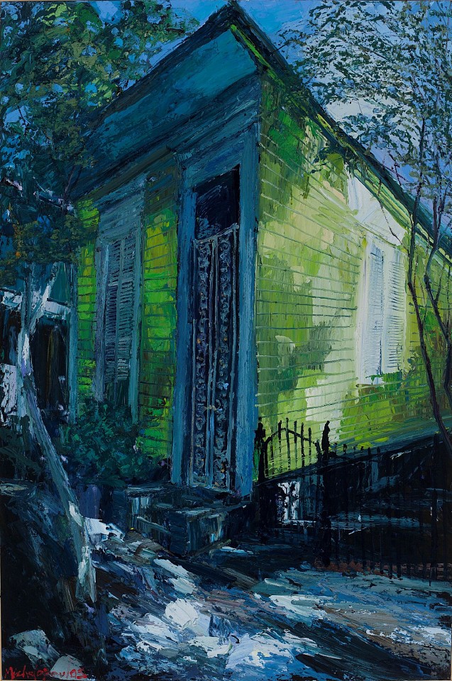 James Michalopoulos, Green Dream
Oil on Canvas, 60 x 40 in.
On View at the Loews Hotel
Sold