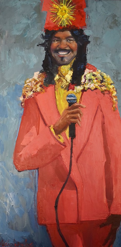 James Michalopoulos, Ernie K Doe'nt
Oil on Canvas, 48 x 24 in.
This work is currently on display at the Jazz Museum in New Orleans as a part of the "From the Fat Man to Mahalia: James Michalopoulosâ€™ Music Paintings at the New Orleans Jazz Museum" Exhibition.
$11,222